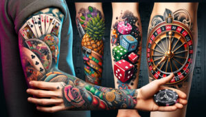 ТОП-5 эпичных татуировок с тематикой азартных игр